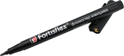 Маркер строительный Fortisflex ФМ-1.0 / 83403 (черный)
