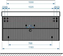 Тумба с умывальником Belux Сиртаки НП 120-02 + Триумф Тр 1200-01 (1, белый глянцевый) — фото 8