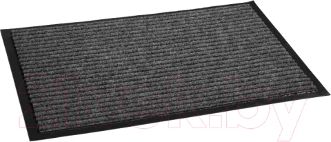 Коврик грязезащитный Kovroff Стандарт ребристый 120x250 / 21102 (серый)