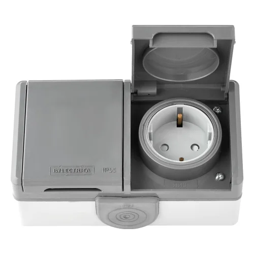 Розетка Bylectrica РА16-0156(03) (белый)