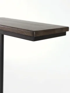 Приставной столик Stal-Massiv 1642-46 (дуб мореный/черный) — фото 2