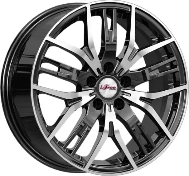 Литой диск iFree Аскет 17x7" 5x108мм DIA 65.1мм ET 40мм Блэк джек