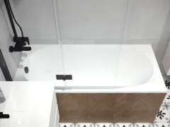 Ванна из искусственного мрамора Belux Борнео 180x80 (18, белый матовый/Solid Surface) — фото 10