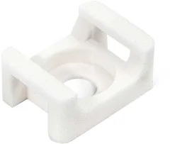 Площадка для стяжки Fortisflex ПМО 22x16 / 53313 (100шт, белый) — фото 1