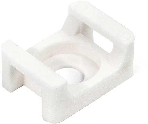 Площадка для стяжки Fortisflex ПМО 22x16 / 53313 (100шт, белый)