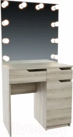 Туалетный столик с зеркалом Мир Мебели С подсветкой 23 ZS — фото 7