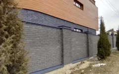 Кирпич пустотелый РуБелЭко гладкий 250x120x65мм / КСПГ6-Ф (графит) — фото 3