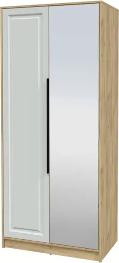 Шкаф Interline Концепт КТ-Ш2з Деко (дуб золотой/грей) — фото 1