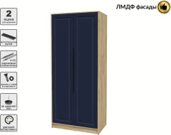 Шкаф Interline Концепт КТ-Ш2 Деко (дуб золотой/индиго) — фото 2