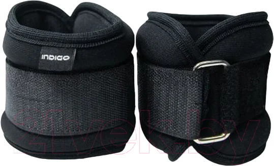 Комплект утяжелителей Indigo Sport Кросс 2x0.5кг / SM-435 (черный)