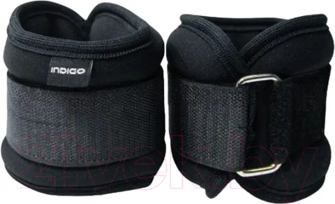 Комплект утяжелителей Indigo Sport Кросс 2x0.5кг / SM-435 (черный)