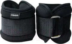 Комплект утяжелителей Indigo Sport Кросс 2x0.5кг / SM-435 (черный) — фото 7