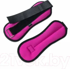 Комплект утяжелителей Indigo Sport Кросс 2x0.5кг / SM-435 (розовый) — фото 9