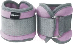 Комплект утяжелителей Indigo Sport Кросс 2x0.5кг / SM-435 (сиреневый) — фото 3