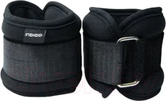 Комплект утяжелителей Indigo Sport Кросс 2x1.0кг / SM-435 (черный) — фото 1