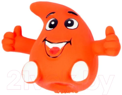 Игрушка для животных Duvo Plus Веселая капля / 400034/red (красный)