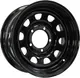 Штампованный диск ZEPP 4x4 УАЗ Round 16x7" 5x139.7мм DIA 110мм ET -3мм (Gloss Black) — фото 2