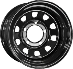Штампованный диск ZEPP 4x4 УАЗ Semicircle 15x8" 5x139.7мм DIA 110мм ET -24мм (Gloss Black) — фото 1
