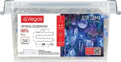 Светодиодная гирлянда VEGAS Нить 55193 (5м, синий) — фото 8