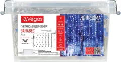 Световой занавес VEGAS 55200 (1x2м, синий) — фото 6