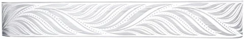 Карниз для штор LEGRAND Феникс 7см 2м 2р с поворотами / 58139234 (белый/серебристый)