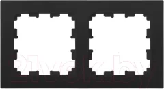 Рамка для выключателей и розеток Bylectrica Юлиг 735212.572 (карбон) — фото 3