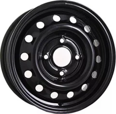 Штампованный диск Eurodisk 75J42H 16x6.5" 5x114.3мм DIA 67.1мм ET 42.5мм Black — фото 3