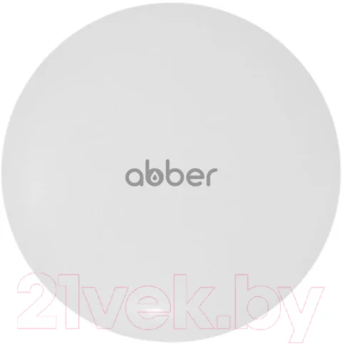 Заглушка для умывальника Abber AC0014MW (белый матовый)