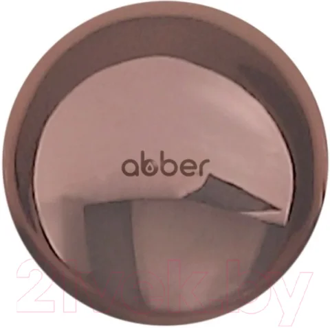 Заглушка для умывальника Abber AC0014RG (розовое золото)