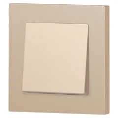 Выключатель INTRO Accent 6-103-04 / Б0063461 (шампань) — фото 4
