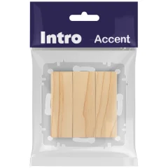 Выключатель INTRO Accent 6-106-11 / Б0063552 (сосна) — фото 6