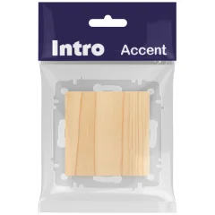 Выключатель INTRO Accent 6-108-11 / Б0063600 (сосна) — фото 6