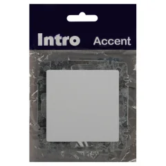 Кнопка нажимная INTRO Accent 6-109-01 / Б0063602 (белый) — фото 5