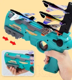 Бластер игрушечный Top Goods Катапульта с летающими самолетами AX269-G4 — фото 6
