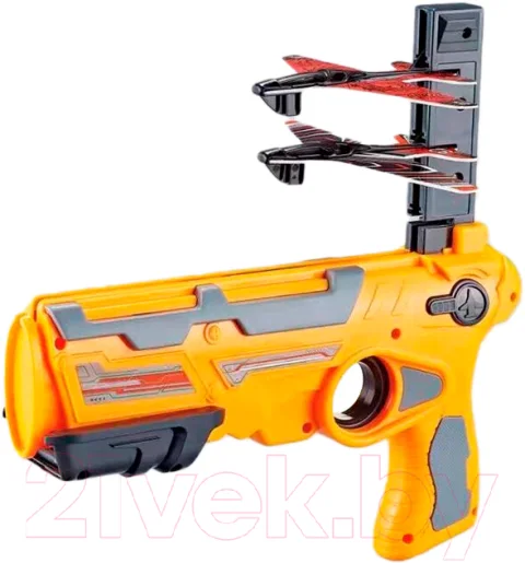 Бластер игрушечный Top Goods Катапульта с летающими самолетами AX269-Y14