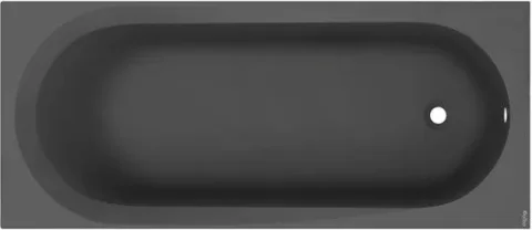 Ванна акриловая Alba Spa Baline 170x70 (черный)