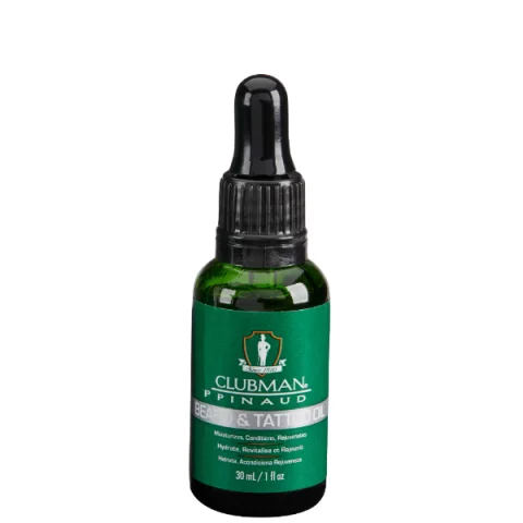 Масло для бороды Clubman Beard and Tattoo Oil (30мл)