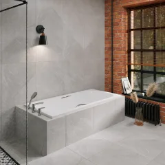 Ванна стальная Lauter Brio Star 170 / 21S1701 + сифон 21Y31001 — фото 9