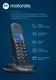 Беспроводной телефон Motorola C1001CB+ (черный) — фото 10