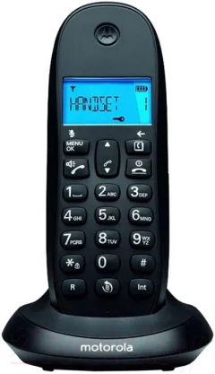 Беспроводной телефон Motorola C1002CB+ (черный, две трубки) — фото 4