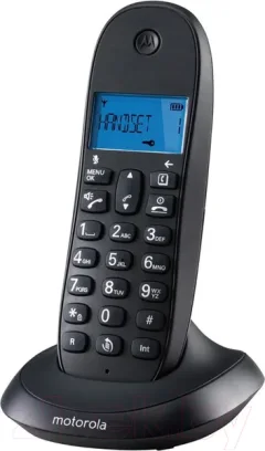 Беспроводной телефон Motorola C1002CB+ (черный, две трубки) — фото 10