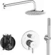 Душевая система со смесителем Ideal Standard Ceraline 6в1 SetA6939AA-8 — фото 10