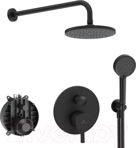 Душевая система со смесителем Ideal Standard Ceraline Black 6в1 SetA6939XG-4