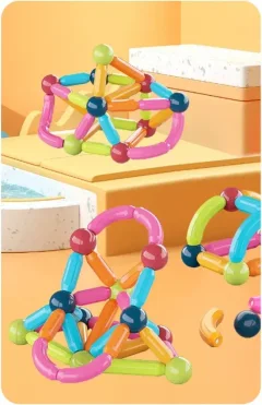 Развивающий игровой набор Top Goods Магнитные палочки CH1025 — фото 3