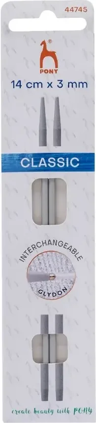 Спицы для вязания Pony Classic 44745 круговые без лески — фото 3