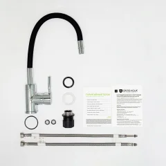 Смеситель Gross Aqua ColorFlex 3241508MB (черный матовый) — фото 2