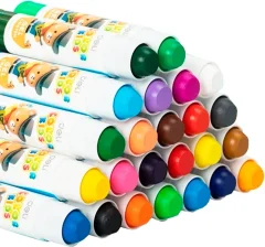 Гелевые мелки Deli Color Kids EC224-24 (24цв) — фото 1
