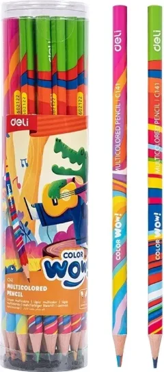 Набор цветных карандашей Deli Colorwow EC141 (28шт) — фото 8