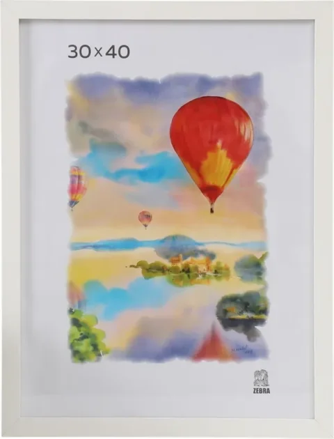 Рамка ZEBRA Columbia 30x40 / 10121347 (белый)