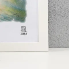 Рамка ZEBRA Columbus 21x30 / 10121346 (белый) — фото 3